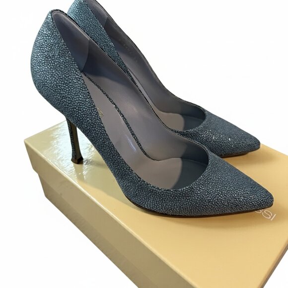 Sergio Rossi Pelle Piper PS Zinco Gray - P. Gomma - Like New - Picture 3 of 15